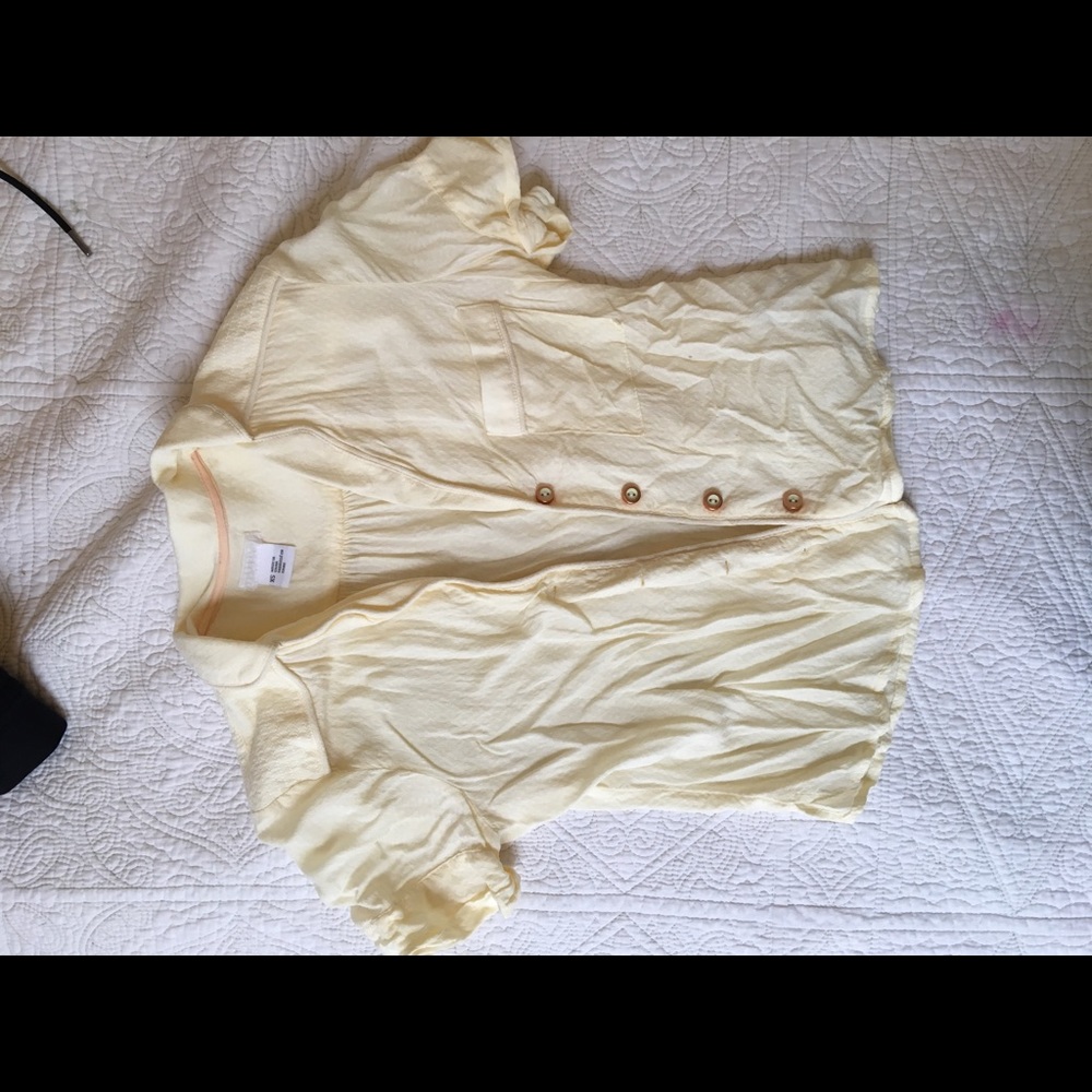 Urban outfitters crop blouse